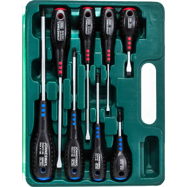 Набор отвёрточный Jonnesway D04PP08S - фото 2