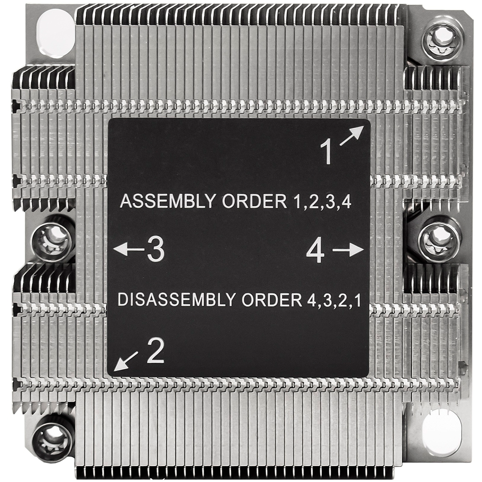 Радиатор для серверного процессора ExeGate ExeGate ESNK-P0067P.1U.3647 + BKT-0126 - EX298971RUS - фото 4