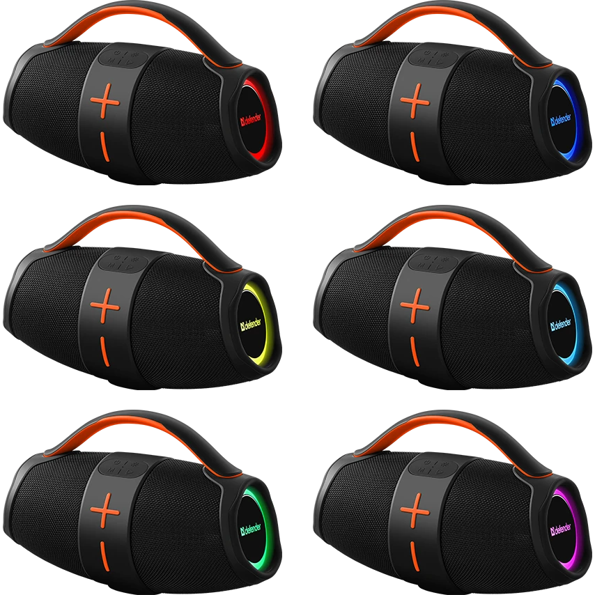 Портативная акустика Defender Beatbox 24 Black - 65324 - фото 7