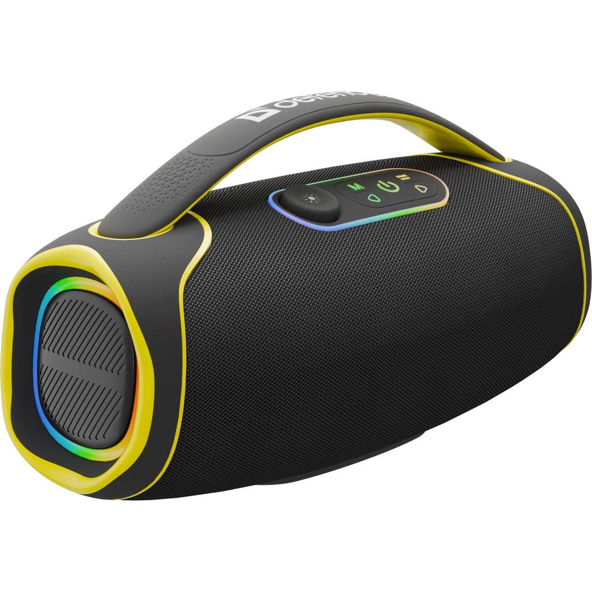 Портативная акустика Defender Beatbox 100 Black/Yellow - 65113 - фото 5