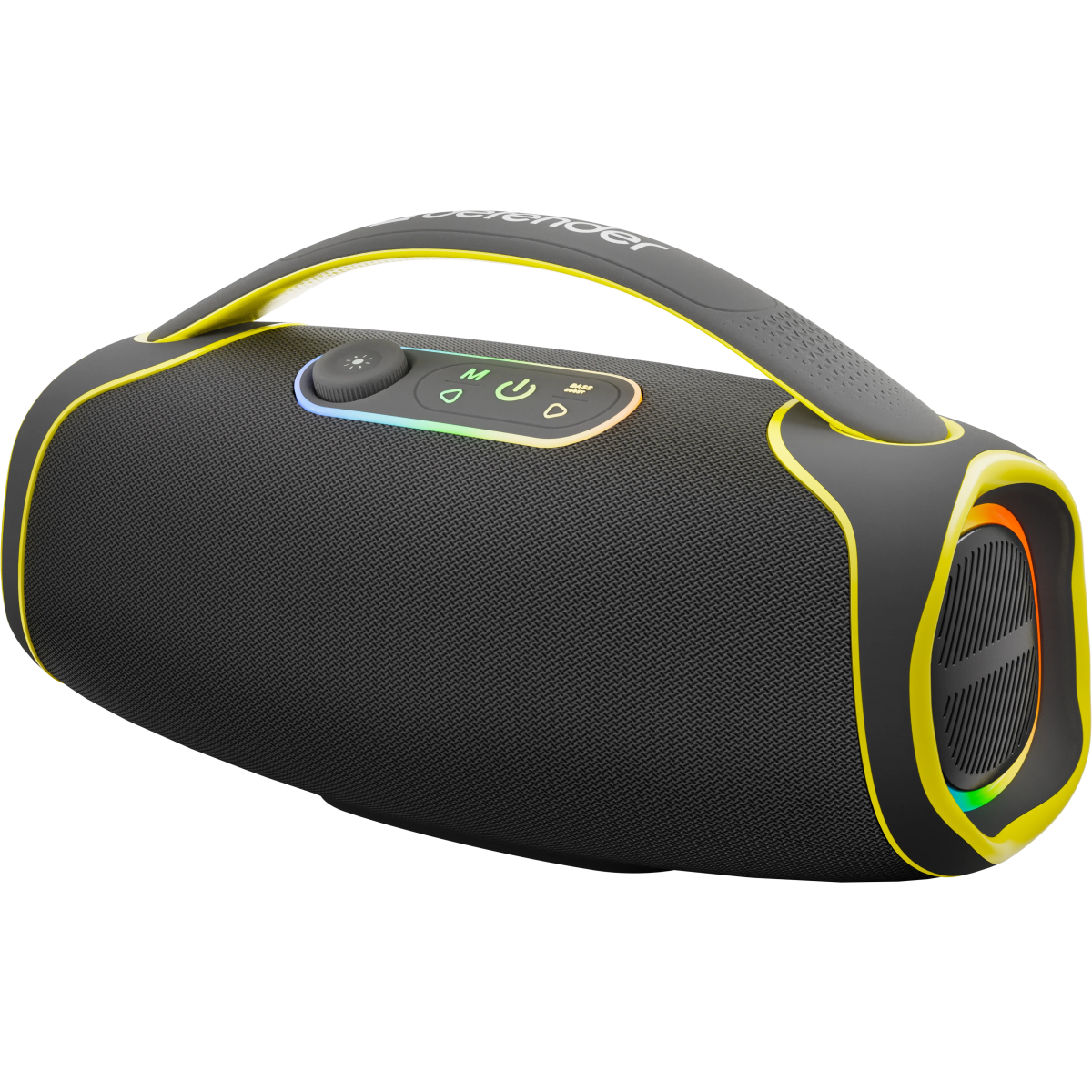 Портативная акустика Defender Beatbox 100 Black/Yellow - 65113 - фото 3