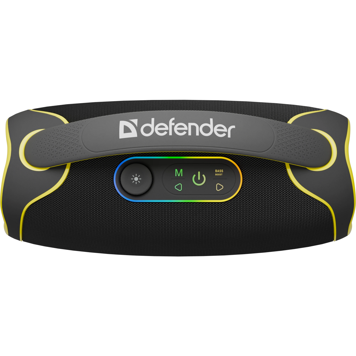 Портативная акустика Defender Beatbox 100 Black/Yellow - 65113 - фото 7