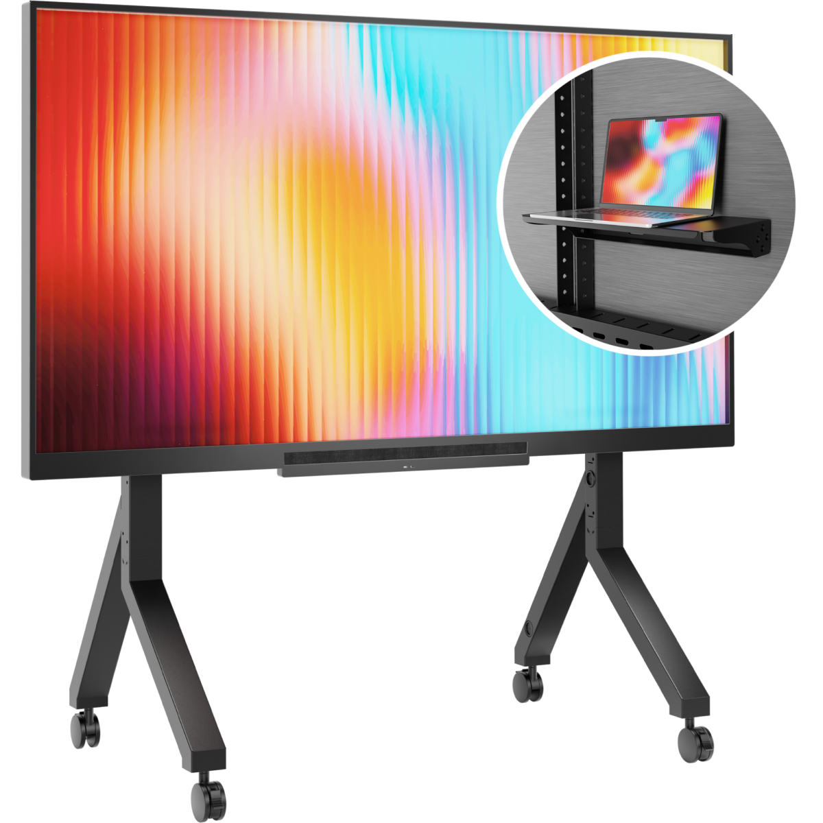 Мобильная стойка Onkron TS2081 Black - TS2081-B