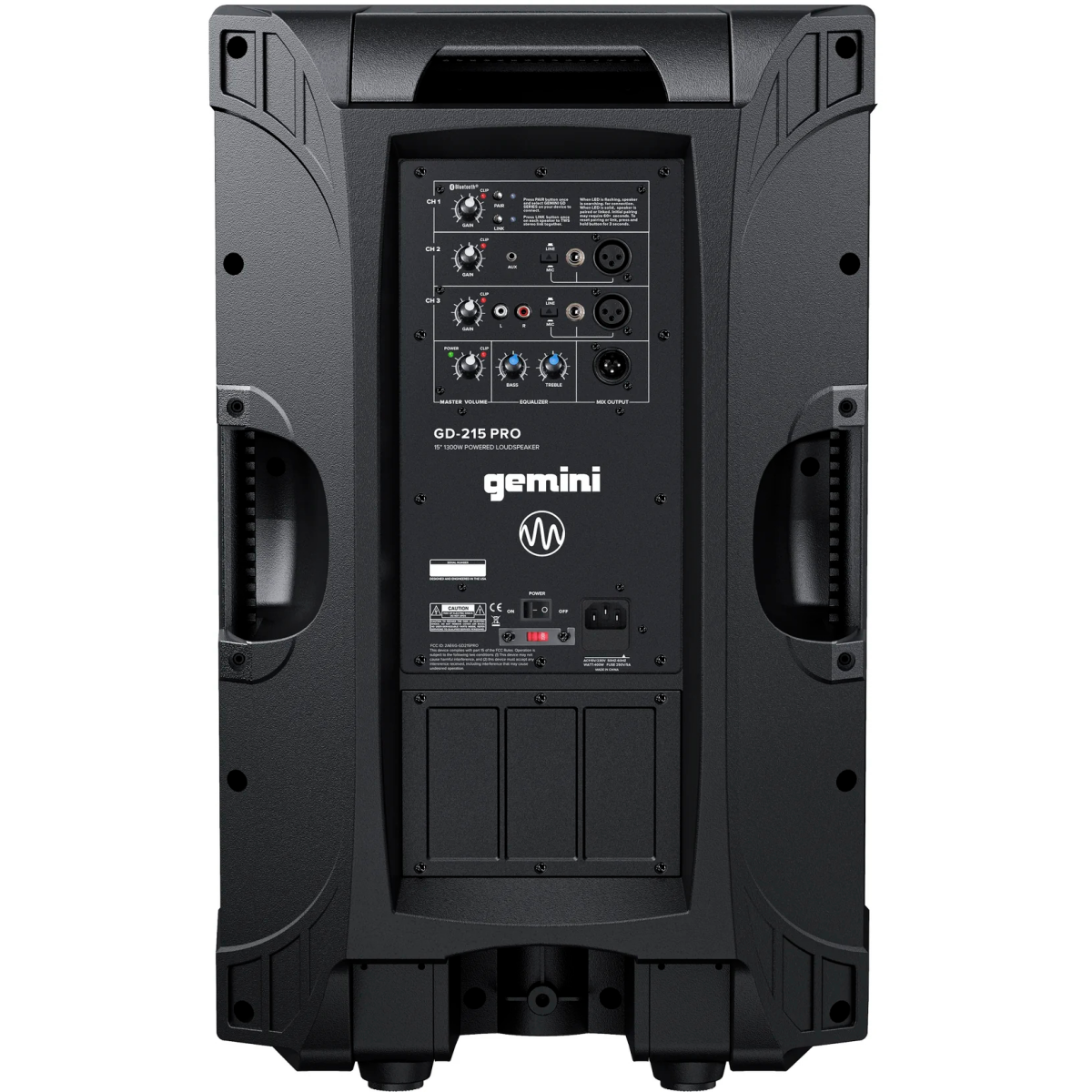 Акустическая система Gemini Sound GD-215PRO - фото 2