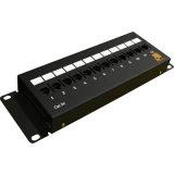 Патч-панель Lanmaster LAN-PPF12U5E/W