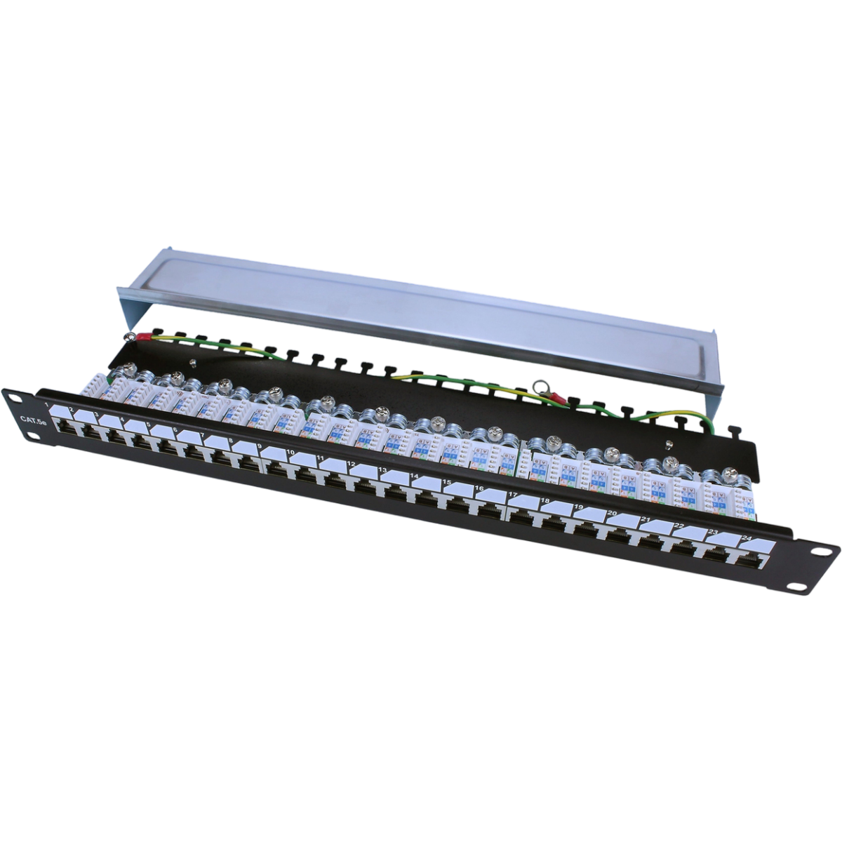Патч-панель Hyperline PP3-19-24-8P8C-C5E-SH-110D