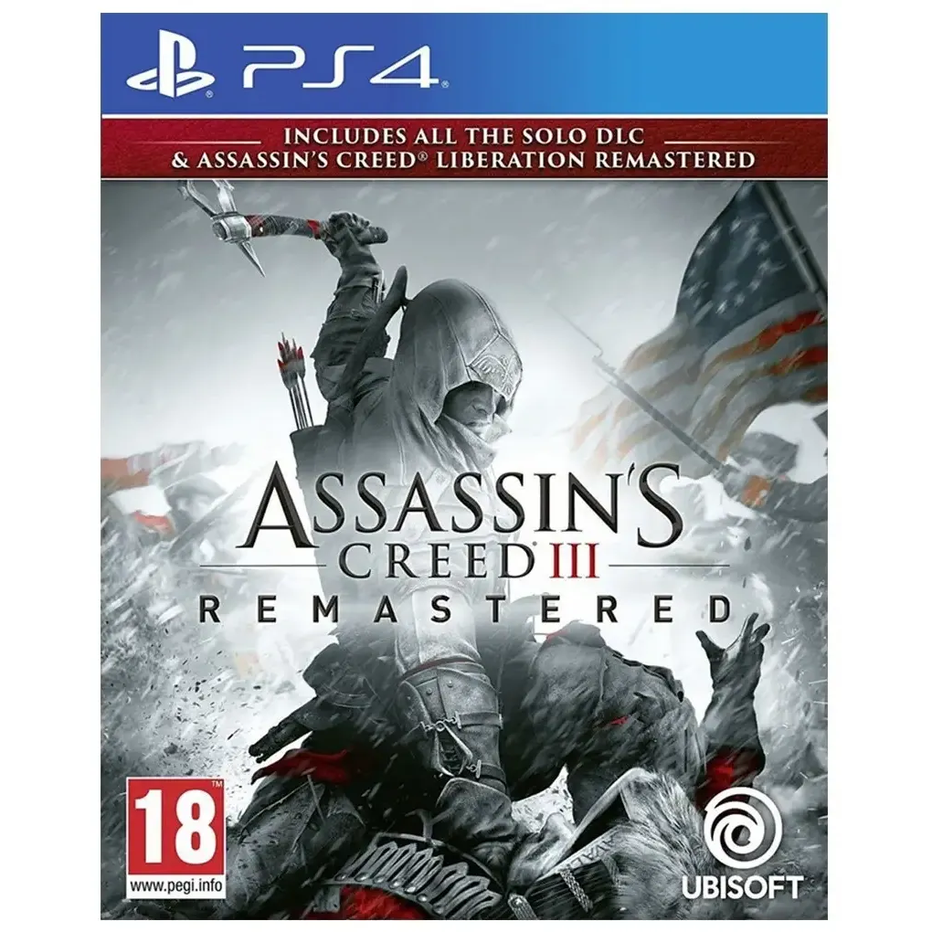Игра Assassin's Creed III & Liberation Remastered для Sony PS4 - 3307216111597