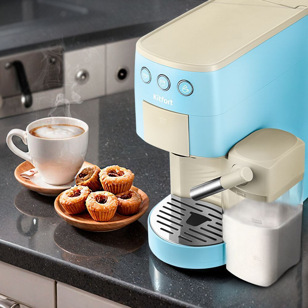 Кофемашина Kitfort КТ-7466 - фото 8