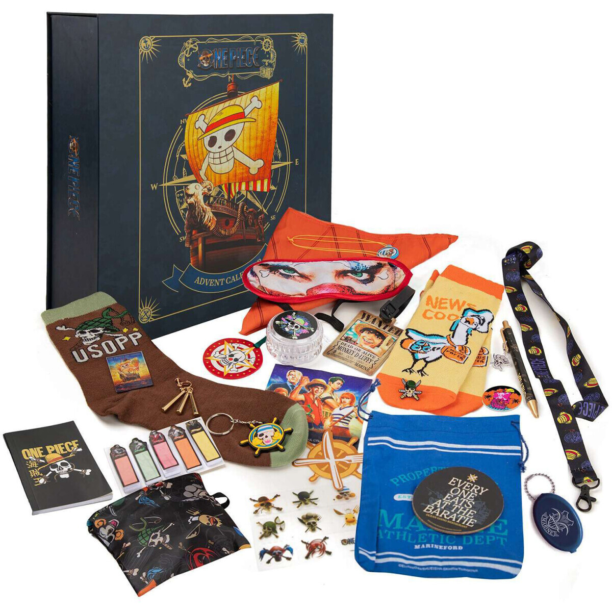 Адвент-календарь Cinereplicas One Piece Deluxe 2024 - 4895205618480