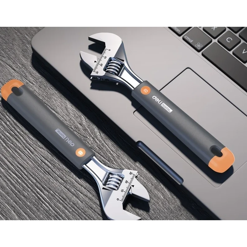 Ключ разводной Deli HT1508C - фото 2