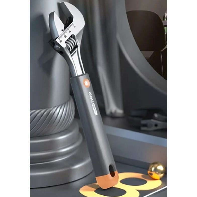 Ключ разводной Deli HT1508C - фото 3