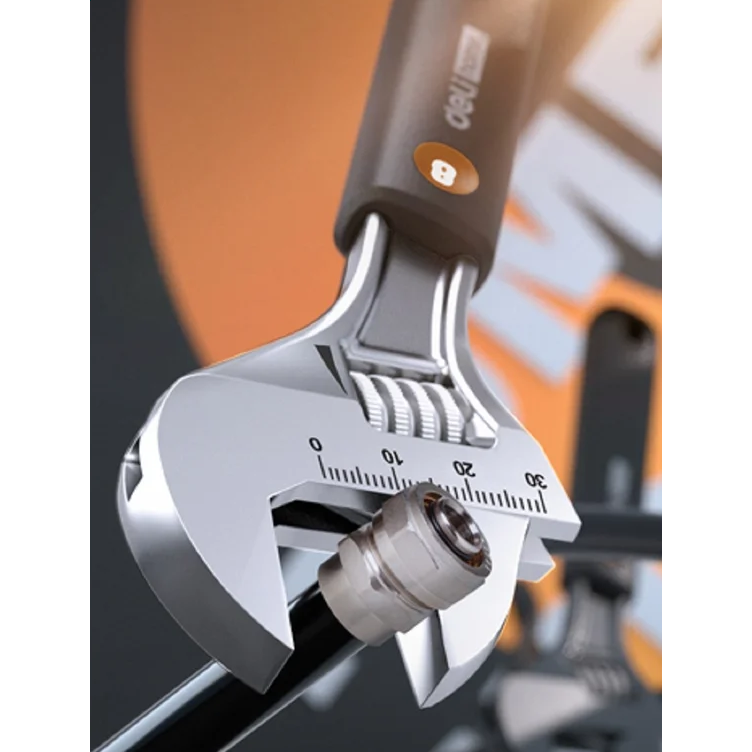 Ключ разводной Deli HT1508C - фото 4