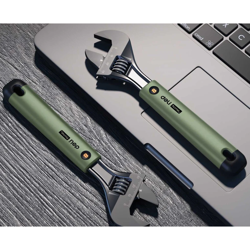 Ключ разводной Deli HT1508L - фото 5