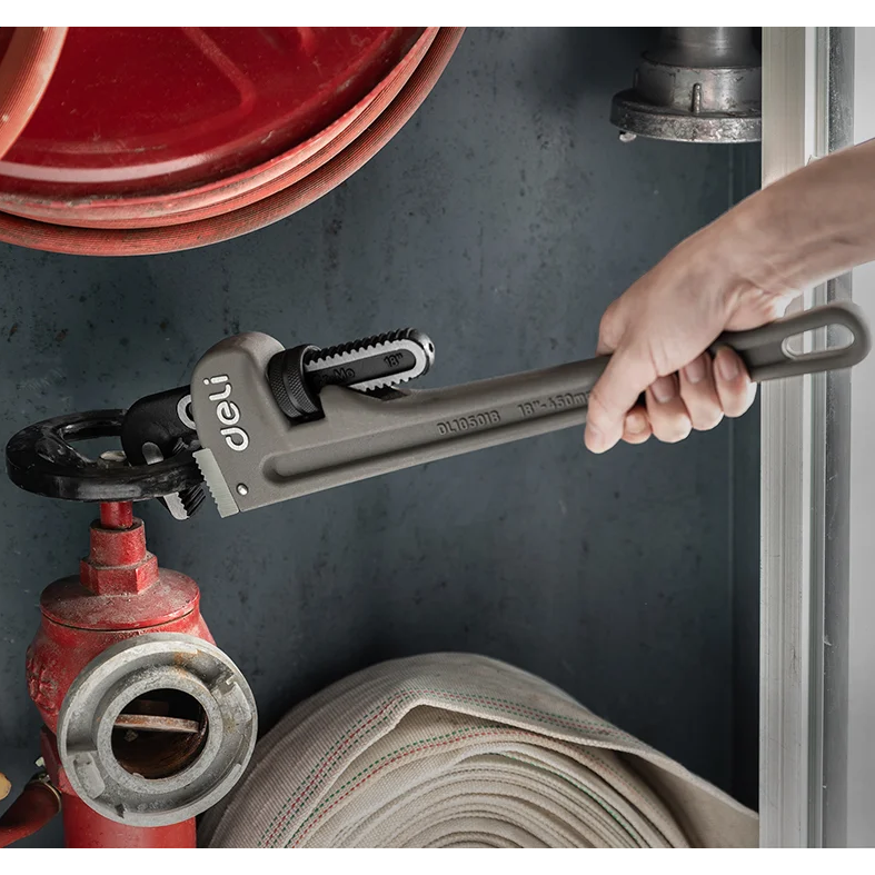 Трубный ключ Deli DL105014 - фото 4