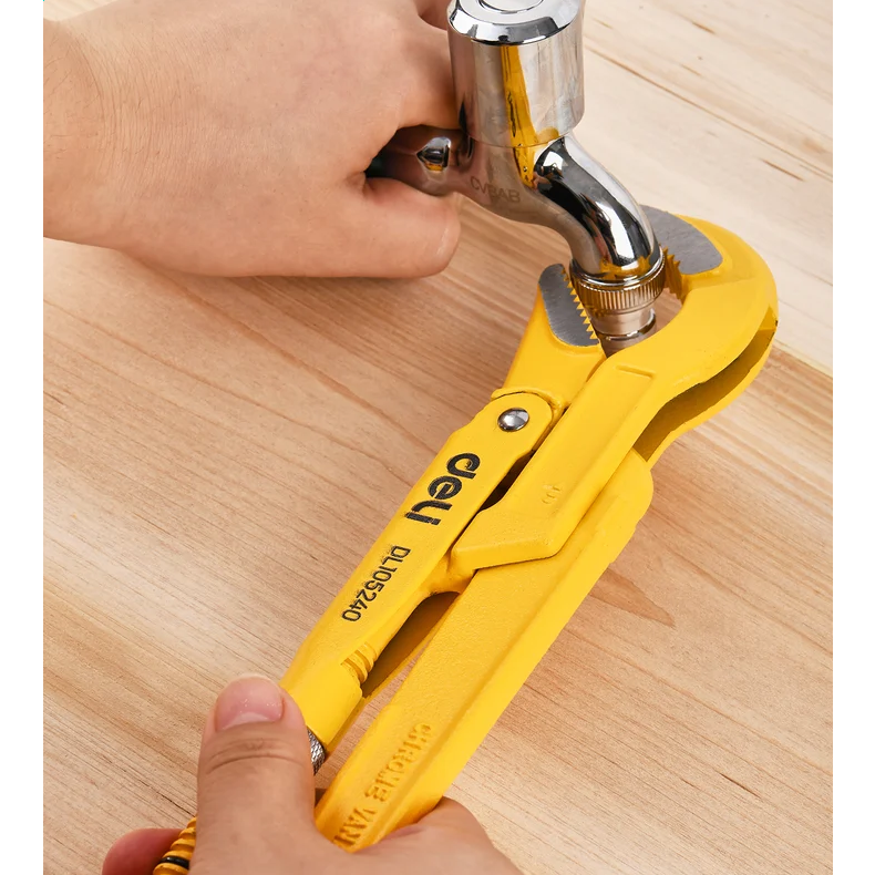 Трубный ключ Deli DL105240 - фото 9