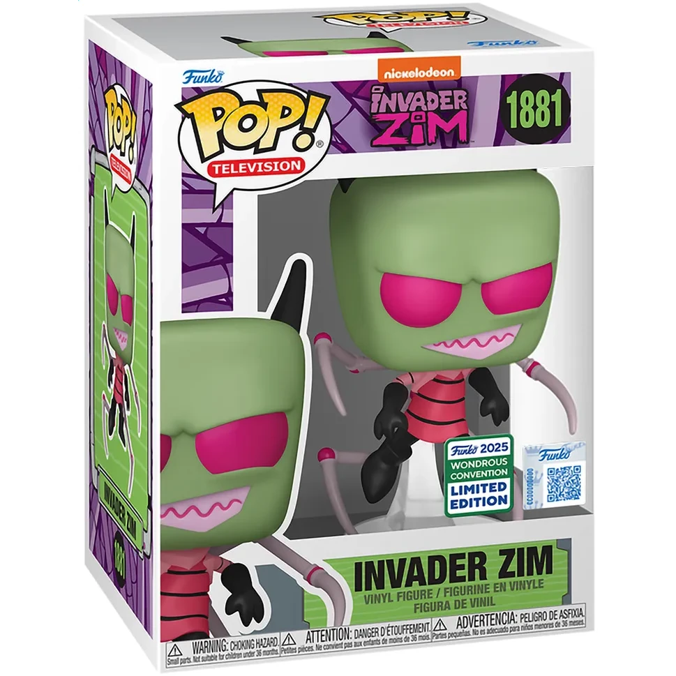 Фигурка Funko POP! TV Invader Zim Invader Zim WonderCon25 - 85291 - фото 2