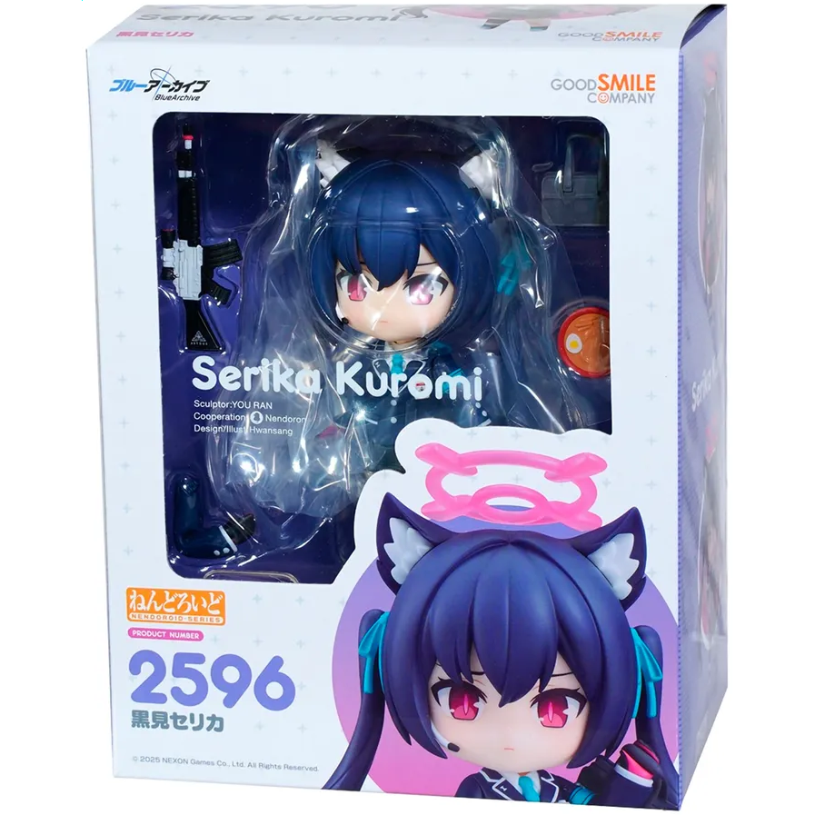 Фигурка Good Smile Company Nendoroid Blue Archive Serika Kuromi - 4580416927666 - фото 2