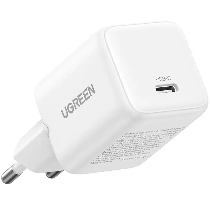 Сетевое зарядное устройство UGREEN X513 White (65013) - фото 3
