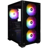 Корпус 1STPLAYER FIREBASE X2-M Black (X2-M-BK-4F1)