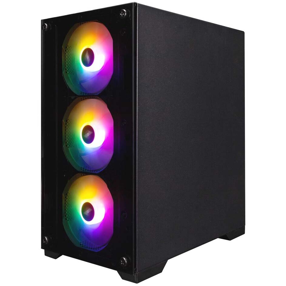 Корпус 1STPLAYER FIREBASE X2-M Black (X2-M-BK-4F1) - фото 3