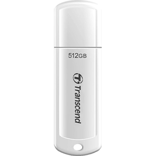USB Flash накопитель 512GB Transcend JetFlash 730 White (TS512GJF730)