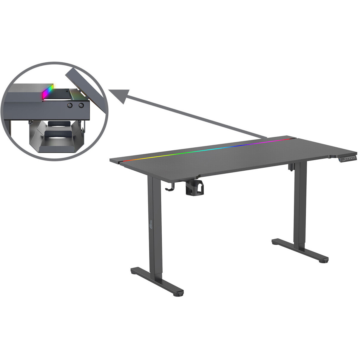 Игровой стол Ritmix TBL-1405GL Carbon - фото 8