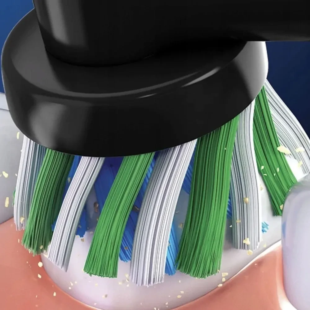 Насадка для зубной щётки Oral-B EB50RX-4 Pro Cross Action Black, 4 шт. - фото 2