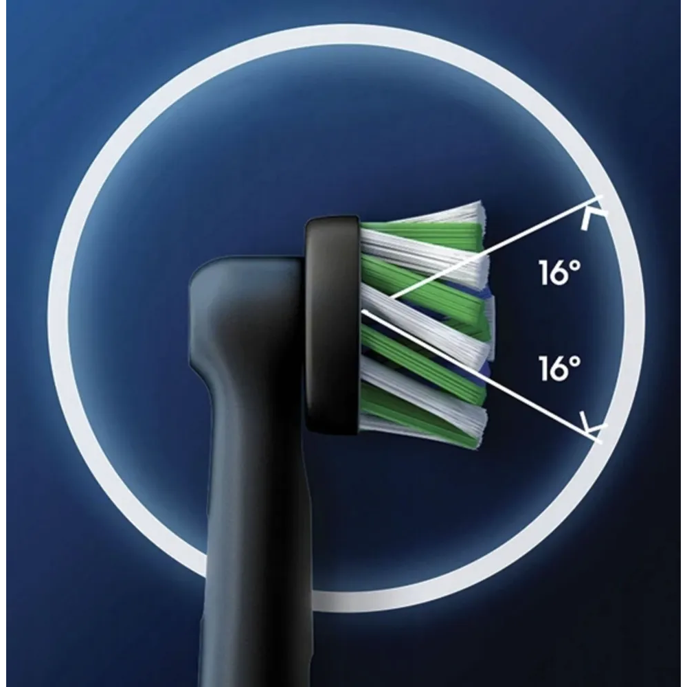 Насадка для зубной щётки Oral-B EB50RX-4 Pro Cross Action Black, 4 шт. - фото 3