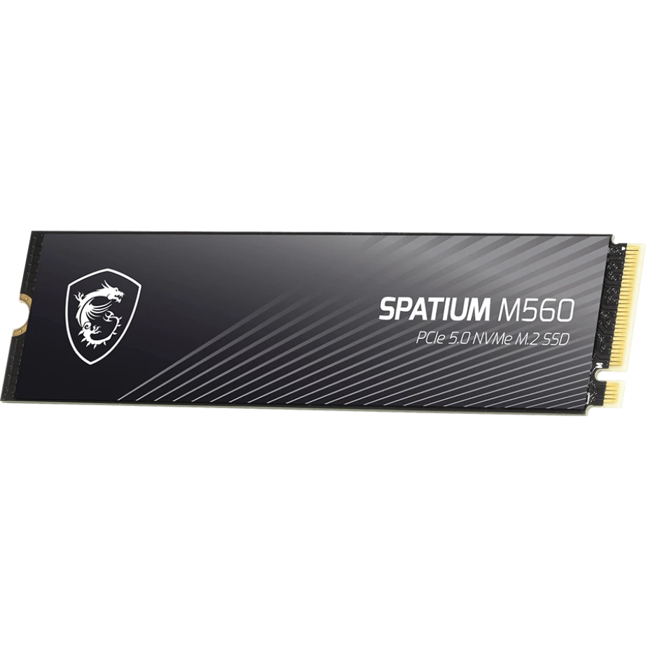 Накопитель SSD 1Tb MSI SPATIUM M560 (SPATIUM M560 PCIe 5.0 NVMe M.2 1TB) - S78-440L0F0-P83 - фото 2