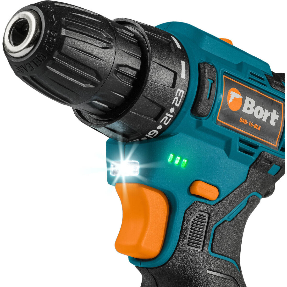 Дрель-шуруповёрт Bort BAB-16-BLK - 93414868 - фото 4
