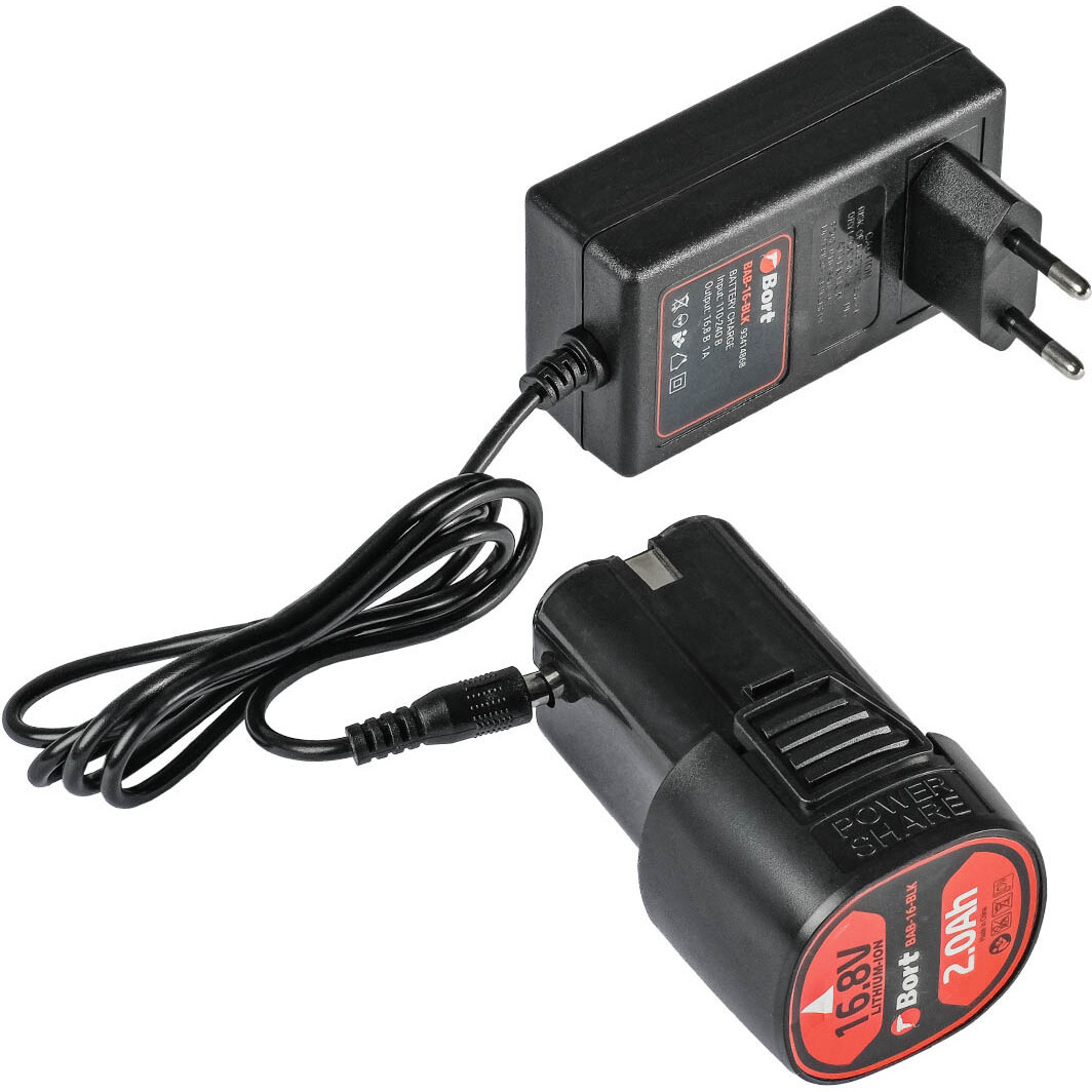 Дрель-шуруповёрт Bort BAB-16-BLK - 93414868 - фото 5