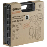 Дрель-шуруповёрт Bort BAB-16-BLK (93414868)