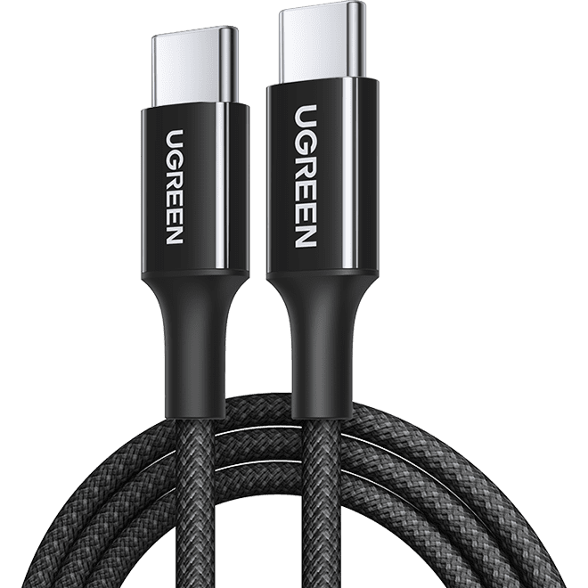 Кабель USB Type-C - USB Type-C, 2м, UGREEN L501 Black - 65245