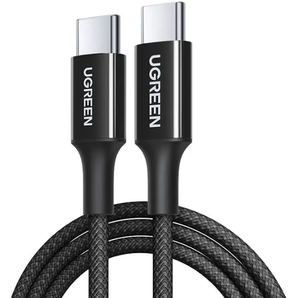 Кабель USB Type-C - USB Type-C, 1м, UGREEN L502 Black