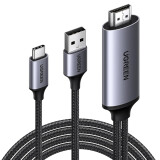 Кабель USB Type-C - HDMI/USB, UGREEN CM773 (35984A)