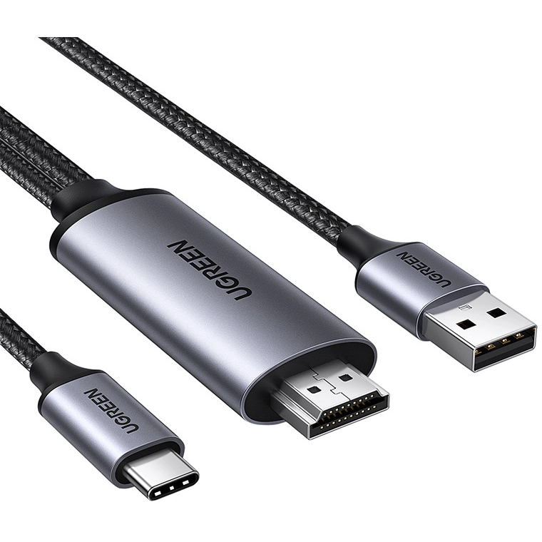 Кабель USB Type-C - HDMI/USB, UGREEN CM773 - 35984A - фото 2