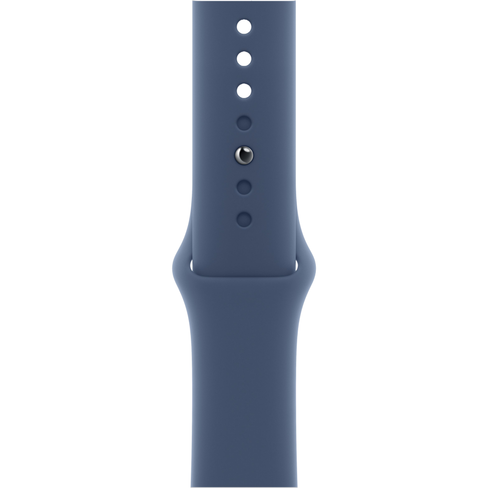 Умные часы Apple Watch Series 10 42mm Silver Aluminum Case with Denim Blue Sport Band S/M (MWWA3ZP/A) - фото 3