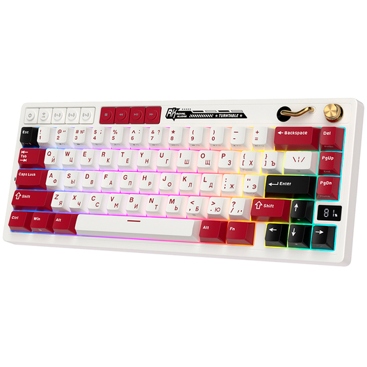 Клавиатура Royal Kludge M65 Famicom (Beige Switch) - 6935280827105 - фото 3