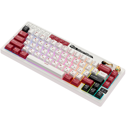 Клавиатура Royal Kludge M65 Famicom (Beige Switch) - 6935280827105 - фото 5