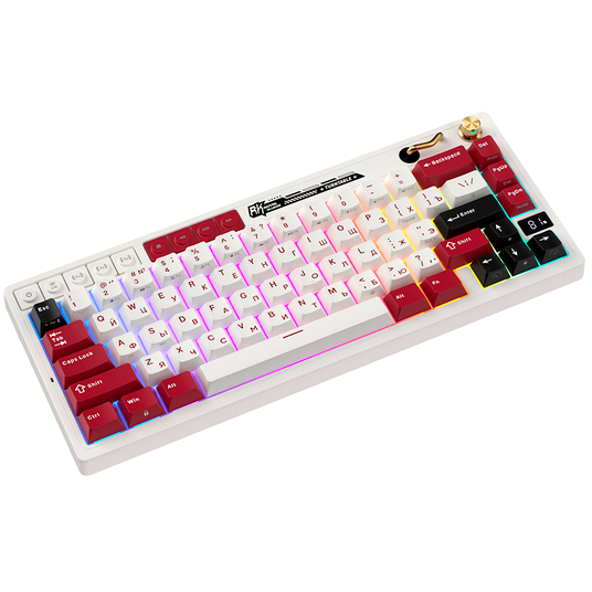 Клавиатура Royal Kludge M65 Famicom (Beige Switch) - 6935280827105 - фото 6