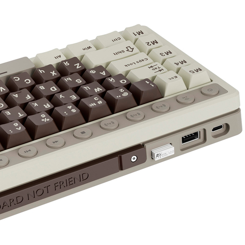 Клавиатура Royal Kludge M70 Mokko Grey (Cream Switch) - 6935280827112 - фото 9