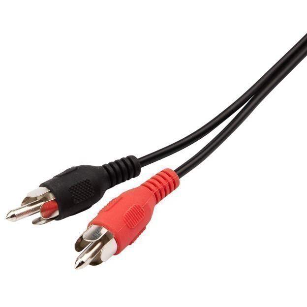 Кабель 3.5 Jack (M) - 2x RCA (M), 10м, Rexant 17-4207 - фото 2