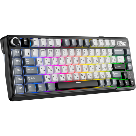 Клавиатура Royal Kludge L75 Knight Black (Beige Switch) - 6935280827082 - фото 4