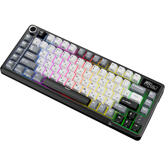 Клавиатура Royal Kludge L75 Knight Black (Beige Switch) - 6935280827082 - фото 6