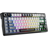 Клавиатура Royal Kludge L75 Knight Black (Cream Switch) (6935280827075)