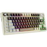 Клавиатура Royal Kludge L75 Mokko Grey (Beige Switch) (6935280827068)