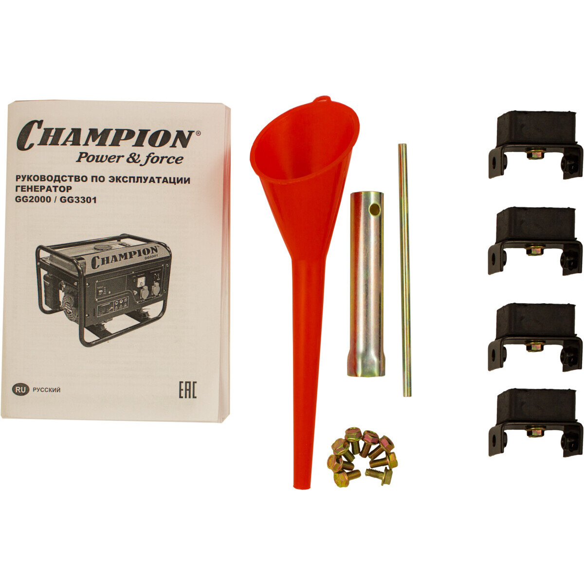 Генератор CHAMPION GG2000 - фото 3