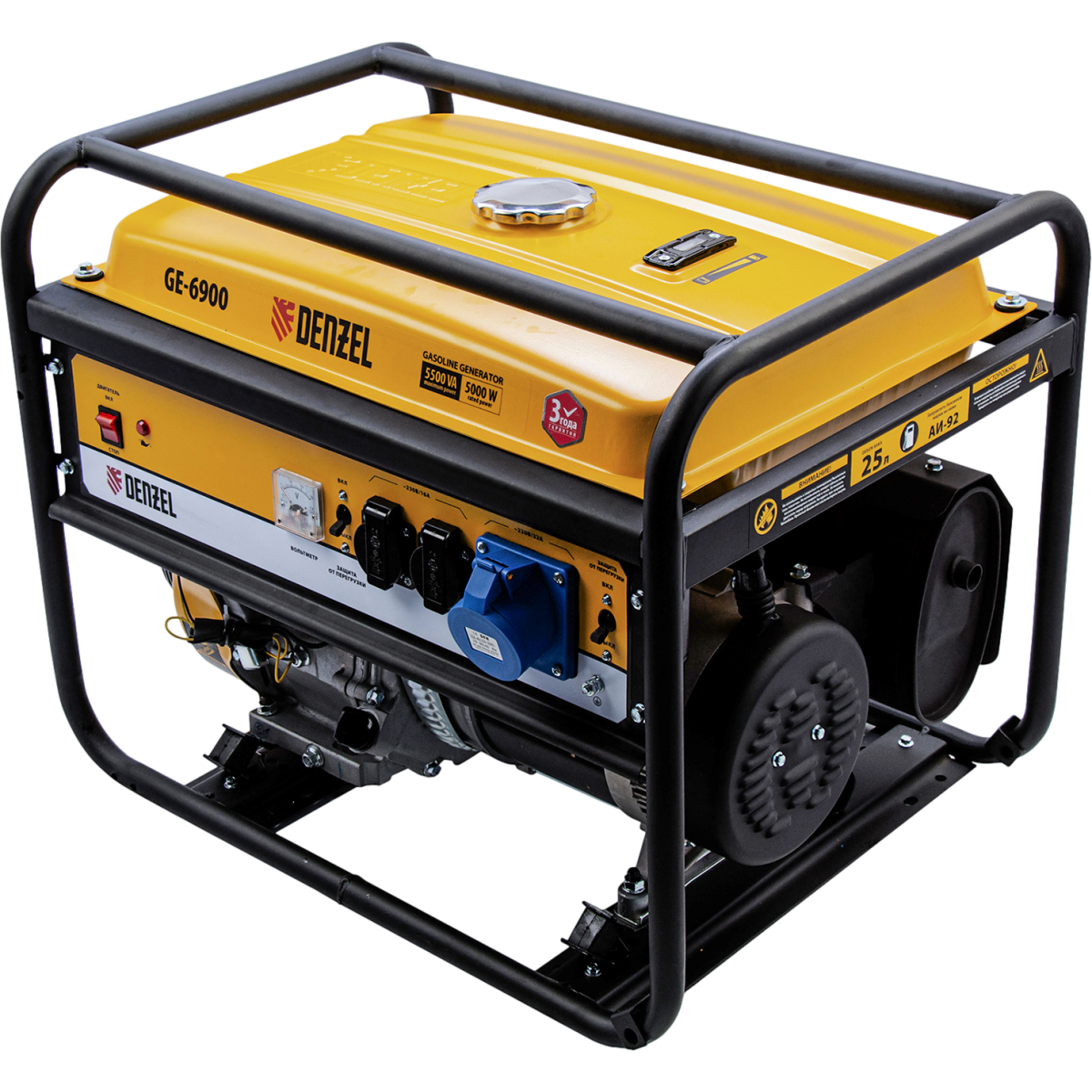 Генератор Denzel GE-6900 - 94637 - фото 10