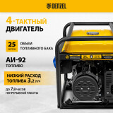Генератор Denzel GE-8900 (94639)