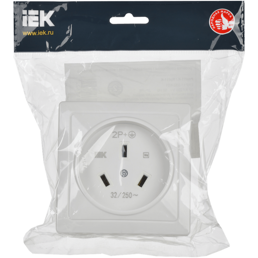 Электрическая розетка IEK ERP11-032-K01 - фото 2